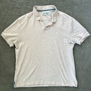 Original Penguin Light Pink Polo Shirt | Classic Short Sleeve Polo | Men’s S